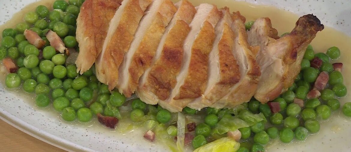 French-Style Chicken and Peas: Get Chef Eric Ripert’s Recipe!
