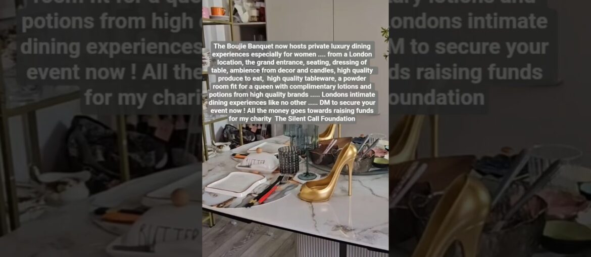 £1,000 Dinner That Feeds the Homeless 🍽️