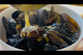 The Best French Mussels Recipe🇫🇷 You’ll Ever Need #authenticfrench #homecooking #shorts
