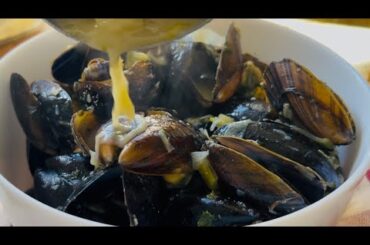 The Best French Mussels Recipe🇫🇷 You’ll Ever Need #authenticfrench #homecooking #shorts