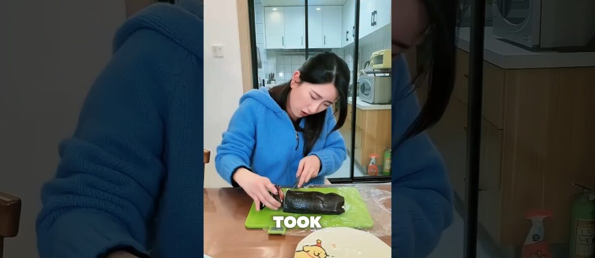 “Sweet Transformation 😍🍰 #foodie #cake #amazing