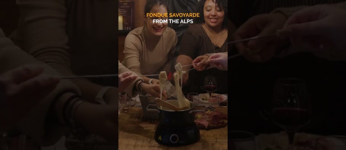 French Melted Cheese experience at Fondue Chalet Melbourne