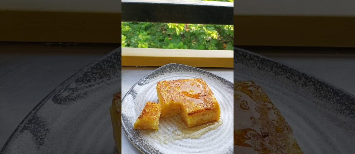 Easy fluffy French toast #shortvideo #food #recipe #shorts #short #reels #reel #bread #easyrecipe
