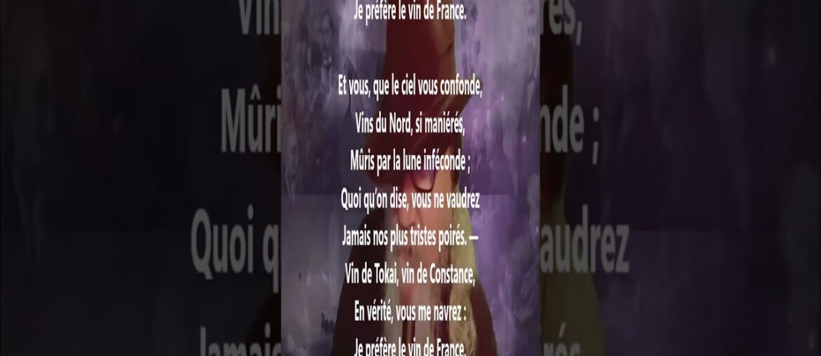 Ballade du vin de France - Raoul Ponchon lu par Yvon Jean