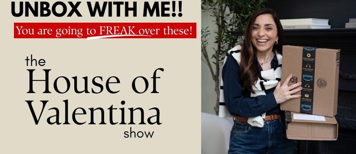 Unbox with Me | The House of Valentina Show