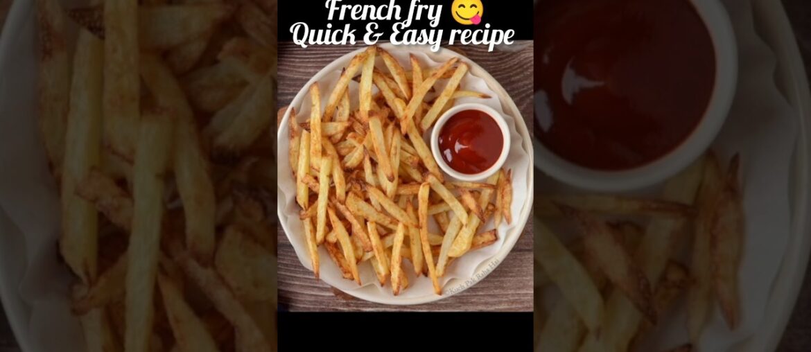 potato French fry|frenchfry recipe|restorent style recipe|#youtubeshorts #viralvideo #shortvideo