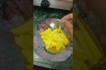 French fries recipe make at home #recipe #food #French fries