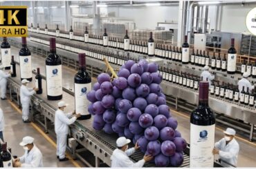 Inside a Luxury Winery From: Napa Grapes to Opus One Red Wine (Full Process)