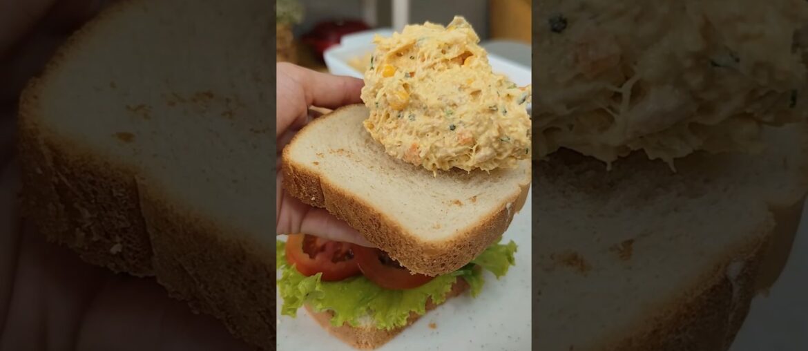 Pasta de Frango para Sanduíche Natural (ou para servir com torradinhas) 🥪😋🫶
