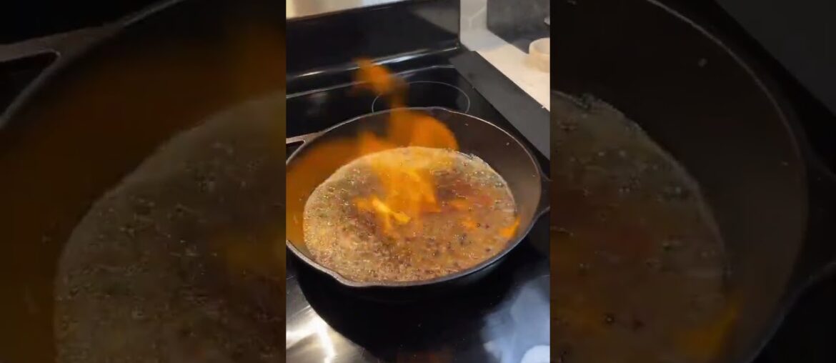 Steak au Poivre is a traditional French dish whereby