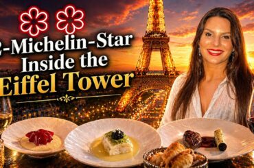 Inside the Eiffel Tower’s 2 Michelin Star Restaurant (€330 Experience)