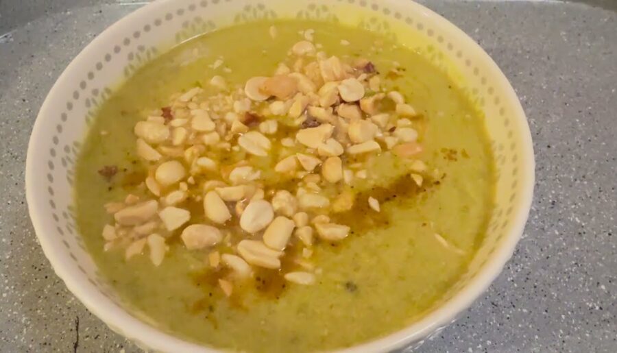 Leek   coconut   curry soup   full recipe