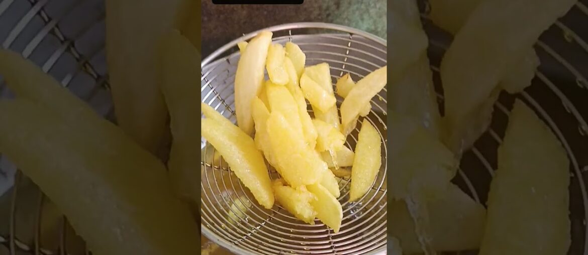 ਫਰੈਂਚ ਫਰਾਈ #shortvideo #food #cooking ,#French 🍟 fry #recipe