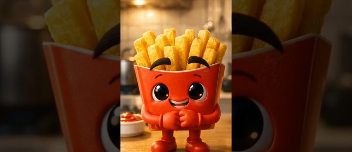 Main hoon French Fries 🍟 | Meri Crispy Recipe Secret 😱 #shortvideo #funny # food