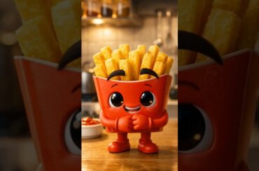 Main hoon French Fries 🍟 | Meri Crispy Recipe Secret 😱 #shortvideo #funny # food