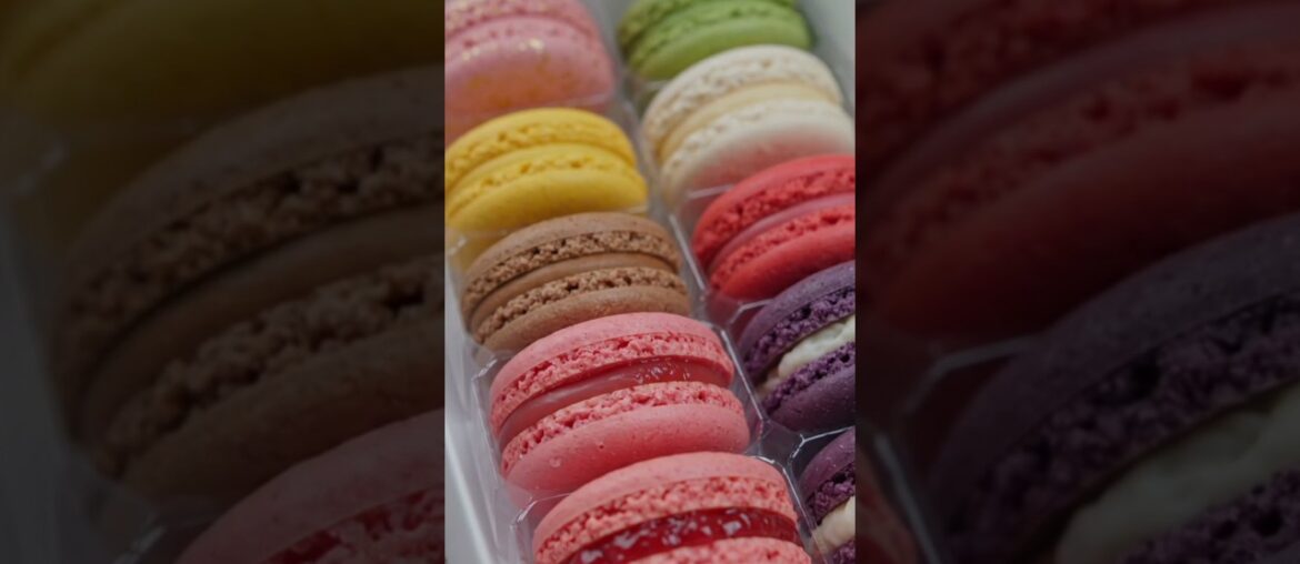 The Ultimate French Macarons 🇫🇷 #shorts #macarons #food #trending