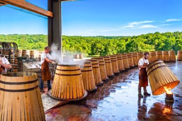 How $1,500 French Oak Barrels Are Made From 200 Year Old Wood