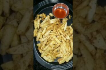 Home made french fries #tasty #aloorecipe 🥔#trandingshorts #shortvideo #ytshorts ❤👌