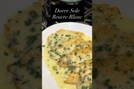 Easy Dover Sole Beurre Blanc! French classics made simple | #food #cooking #cuisine #recipe