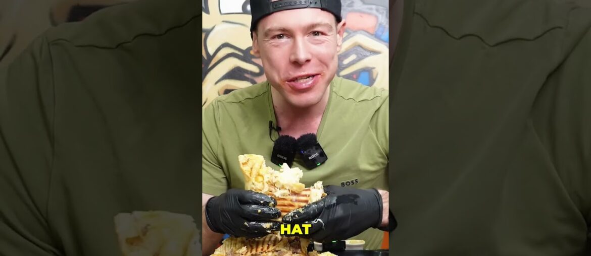 Krasseste French Taco Challenge: Pommes, Käse & Soße! #shorts