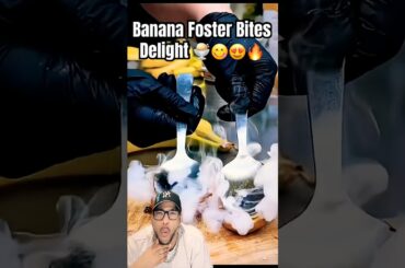 Banana Foster Bites Delight! #shorts #food #foodie