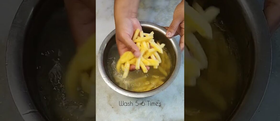 Crispy French Fries | Potato Fries | Potato French Fries | How To Make French Fries | French Fries |