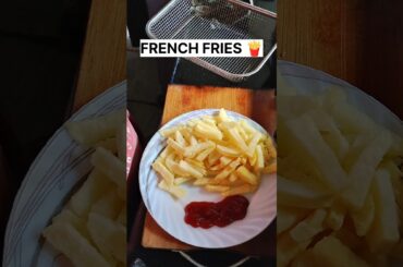 FRENCH FRIES 🍟 I #trending #ytshorts #frenchfries #shorts #viral #food #like #recipe