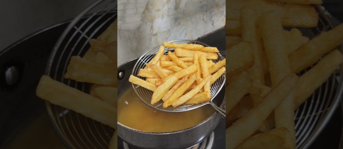 झटपट होणारे फ्रेंच फ्राईज | Easy french fries recipe#short#easy#french fries