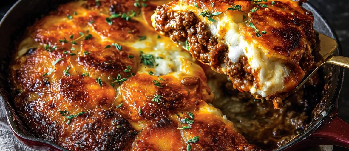 If you have potatoes and ground beef… make THIS for dinner!