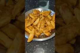 Spicy French Fries Recipe 🍟 #shorts #cooking #french #streetfood