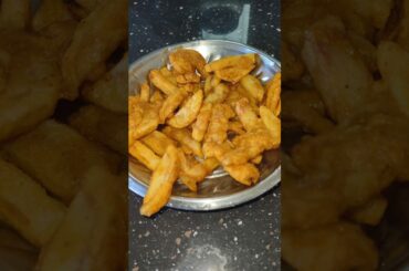 Spicy French Fries Recipe 🍟 #shorts #cooking #french #streetfood