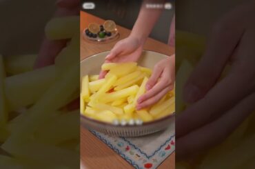 french fries 🍟🍟 recipe #recipeblog #recipeblog #food #chips #french #trendingshorts #foryou