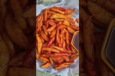french fries 🍟 ghar ka bna huaa🍟😋 #food #cooking #recipe #french #potato #friesrecipe #homemade
