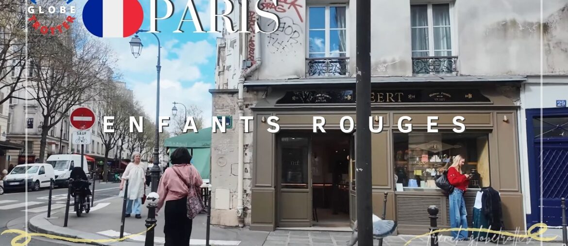 PARIS 11th-3rd district Le Marais Walk🇫🇷 Rue de Bretagne➜ Marché des Enfants Rouges Food Market Tour