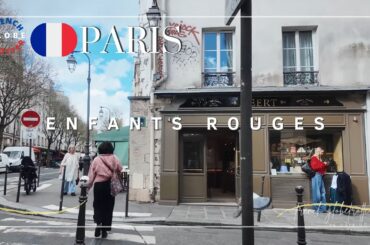 PARIS 11th-3rd district Le Marais Walk🇫🇷 Rue de Bretagne➜ Marché des Enfants Rouges Food Market Tour