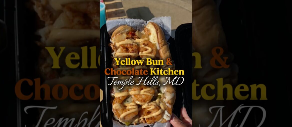 I Found the BEST Gourmet Sandwich Shop in Maryland (Yellow Bun & Chocolate Kitchen)