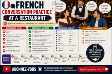 French Conversation Practice – At a Restaurant