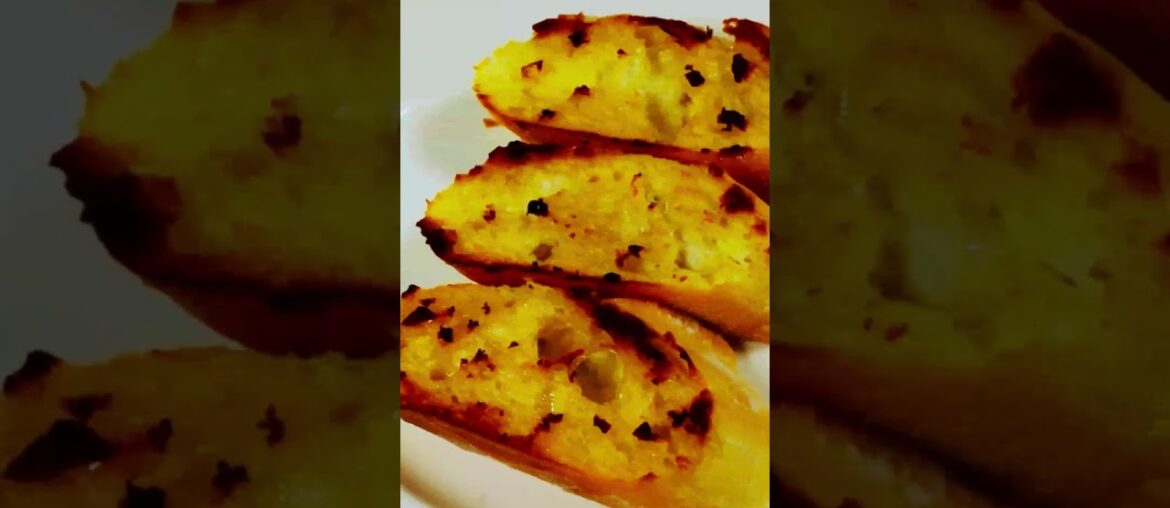The Perfect Garlic Butter Bruschetta 🍅🥖