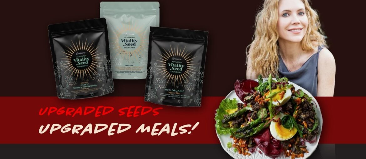 VitalitySeed Crunchies | The organic activated seed topper your body needs