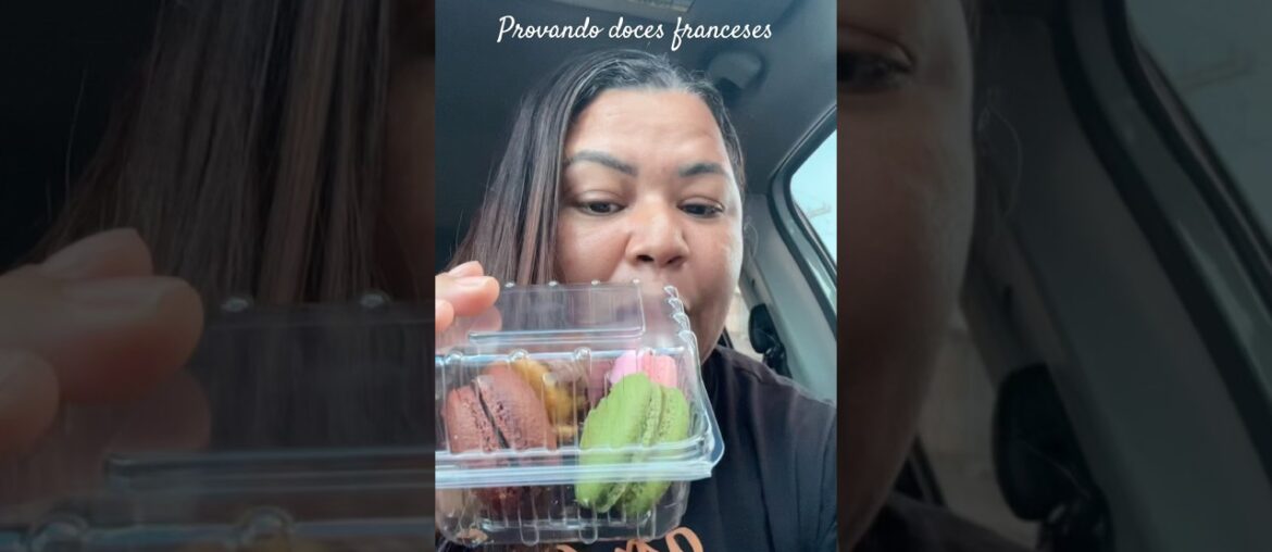 Provando doces franceses #provandodoces #macaron #explore