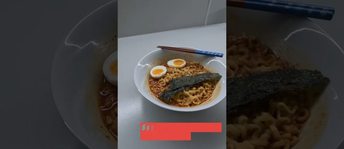 Gourmet Buldak Ramen #quickrecipe #buldak #buldakramen #gourmet #studentmeals #studentlife #noodles
