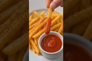 Crispy French Fries 🍟 | Perfect Street Style fingers at Home #shorts #viral #fries #ytshorts #recipe