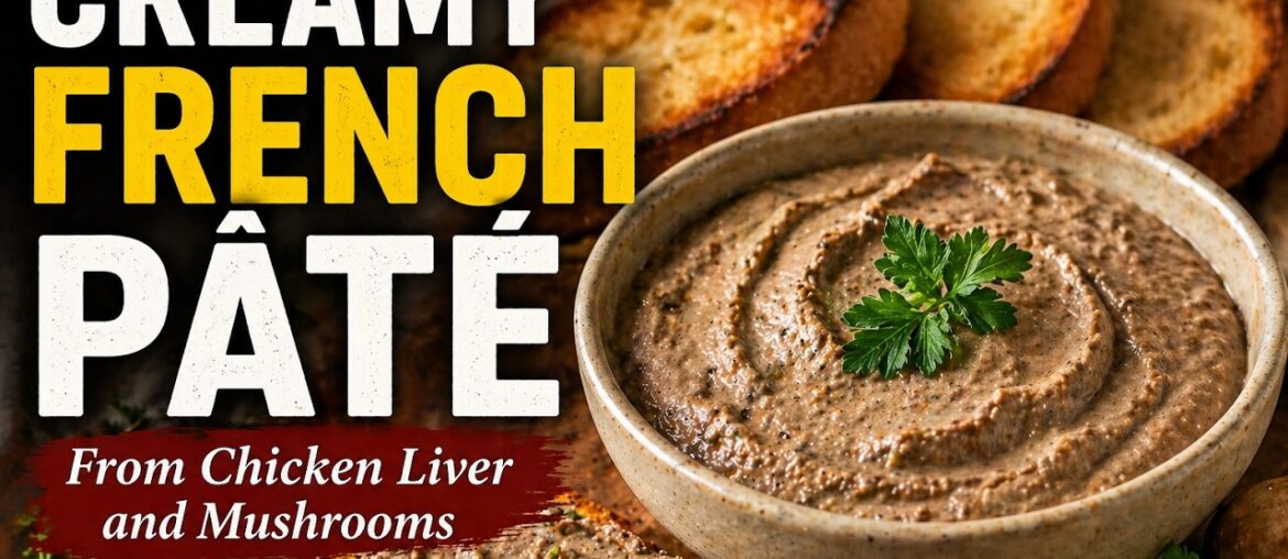 Chicken Liver Pâté with Mushrooms – Easy Recipe