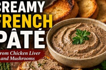 Chicken Liver Pâté with Mushrooms – Easy Recipe