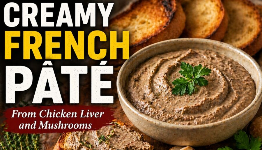 Chicken Liver Pâté with Mushrooms – Easy Recipe