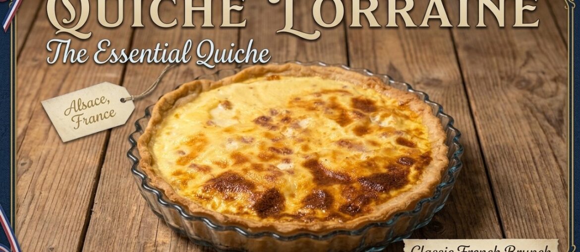 The Real Quiche Lorraine: Julia Child’s Secret Recipe The Real Quiche Lorraine: Julia Child’s Secret Recipe