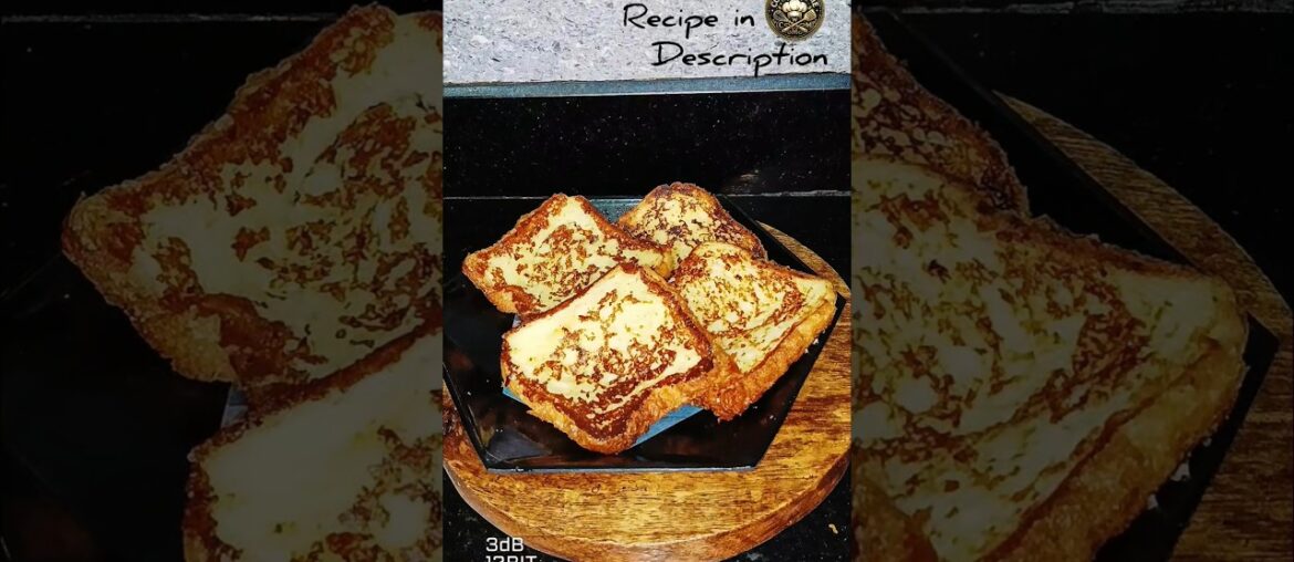 French Toast Recipe. Cook Withme. #food #recipe #easyrecipe #kitchen #foodforfoodies#viral#shorts
