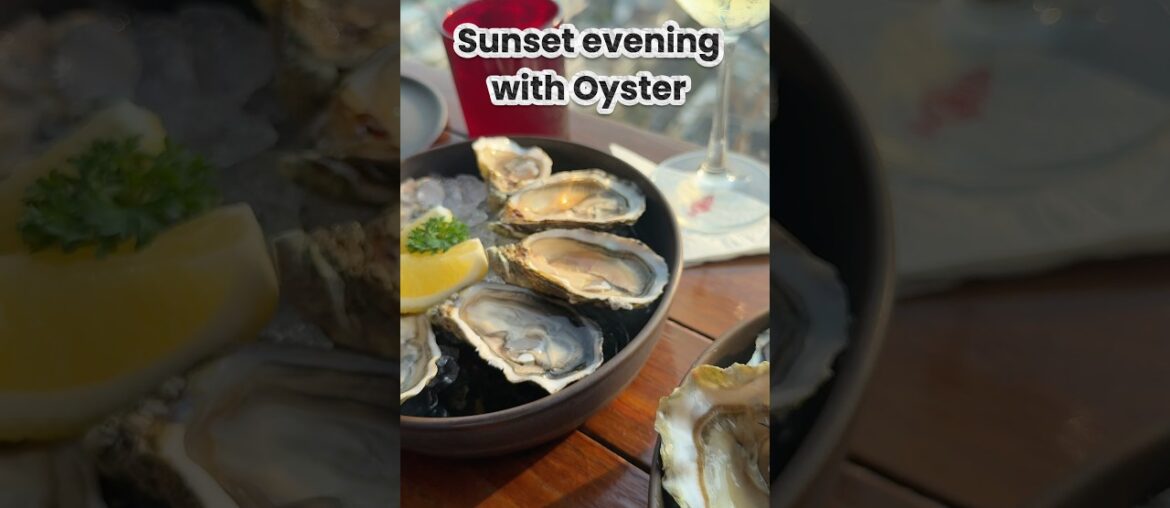 Do you like oyster and wine? 🥂🦪
