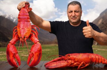 Gourmet Lobster Rolls Cooked In The Mountains