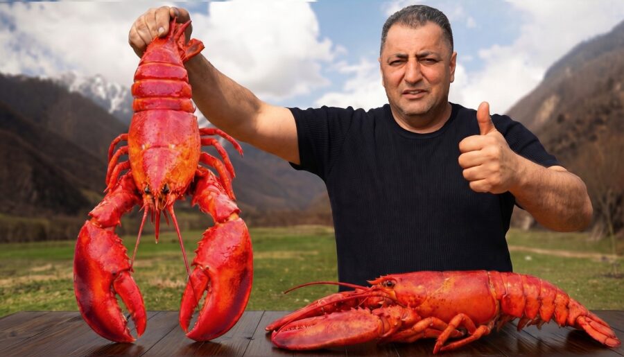 Gourmet Lobster Rolls Cooked In The Mountains